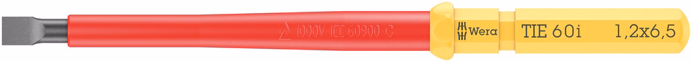 Wera 05006505001 Kraftform Kompakt VDE 60 i Take it easy, 1.2 x 6.5 x 157 mm