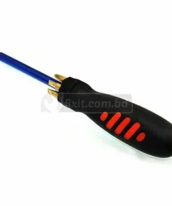Alternative view of 8 in 1 Screw Driver Set with Red & Black Handle