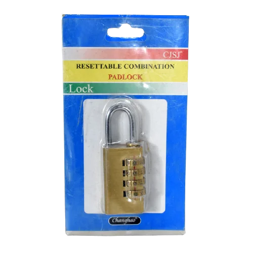 4 Digit Resettable Combination Padlock Changhao Brand CH-206 - Image 2