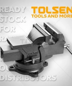 Alternative view of Bench Vice (Table Vice) 6 Inch 150mm Tolsen Brand 10105