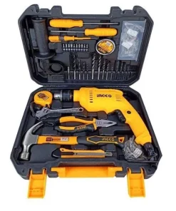 Alternative view of 650W Impact Drill Machine Ingco Brand with 115 Pieces Accessories HKTHP11151