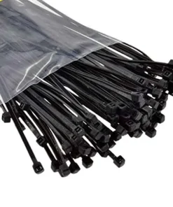 Alternative view of 8 Inch 100 Pcs Packet Black Color Cable Tie