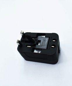 All-in-One International Adapter – Stay Connected Worldwide with Dual USB Ports for Ultimate Convenience