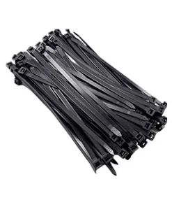 Alternative view of 6 Inch 100 Pcs Packet Black Color Cable Tie