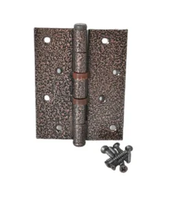 Alternative view of 4×3 Inch x2.5mm Antique Copper Color Furniture Napoleon Hinge