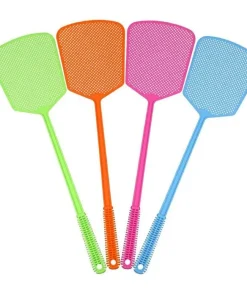 Alternative view of Multicolor Classic Plastic Fly Swatter Square Shape