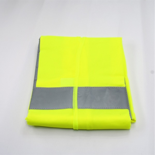 HMBR Safety Vest (58x64cm) – Stay Visible and Protected in Vibrant Yellow - Image 2