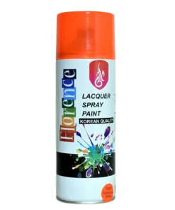 Alternative view of 450ml Lacquer Fluorescent Orange Spray Paint Korean Brand No 1006