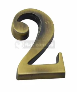 Metal Antique Brass All Numbers for Numbering Doors & Walls