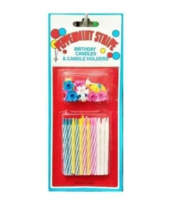 24Pcs Small Size Multi Color Birthday Candle