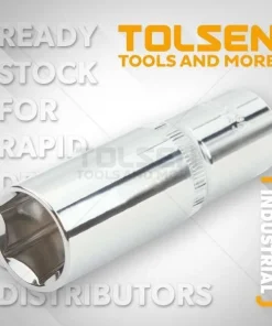 32mm 1/2³ Deep Socket Tolsen Brand 16582