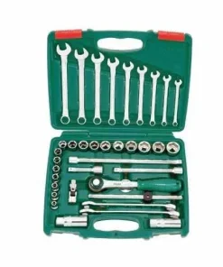 Alternative view of 3/8 Inch dr. 37pcs Socket & Combination Wrench Set Hans Brand