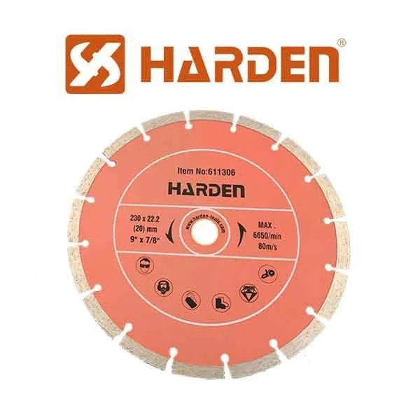 7 inch Diamond Segmented Edge Blade Harden Brand 611304