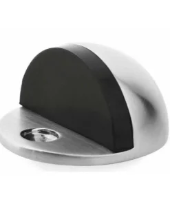 Alternative view of 44x25mm Silver Color Half moon floor door stopper YDS010