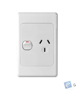 Alternative view of Power Point – Single – Vertical – 10A