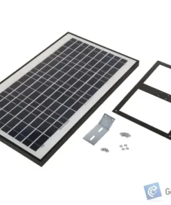 Gate Opener – Solar Panel + Bracket, 20W – 24V
