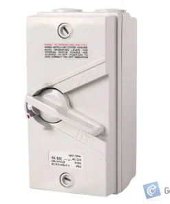 Isolator Switch – Three Phase, 20A, 400V, IP66 – 10B