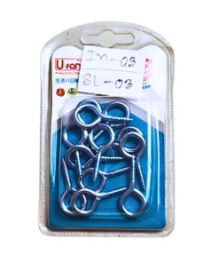 Screw Eye Hooks Self Tapping Screws Screw-in Hanger Eye-Shape Ring Hooks