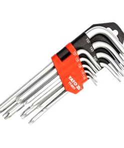 T10-T50 Torque 9PCS Short Hex Key Set YT-0511