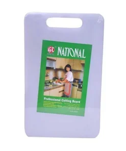 14mm x 9mm (Medium Size) White Color National Chopping Board Simple Design