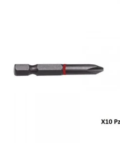 Alternative view of 10pcs set (Plastic Box)- PH2 x 50mm Screw Driver Bit Set of One Handle And Several Bits That Can Drive A Variety Of Screw Sizes And Types Harden Brand 550562