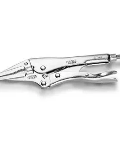 Alternative view of 9 inch Long Nose Locking Pliers with Wire Cutters Toptul Brand DAAS1A09