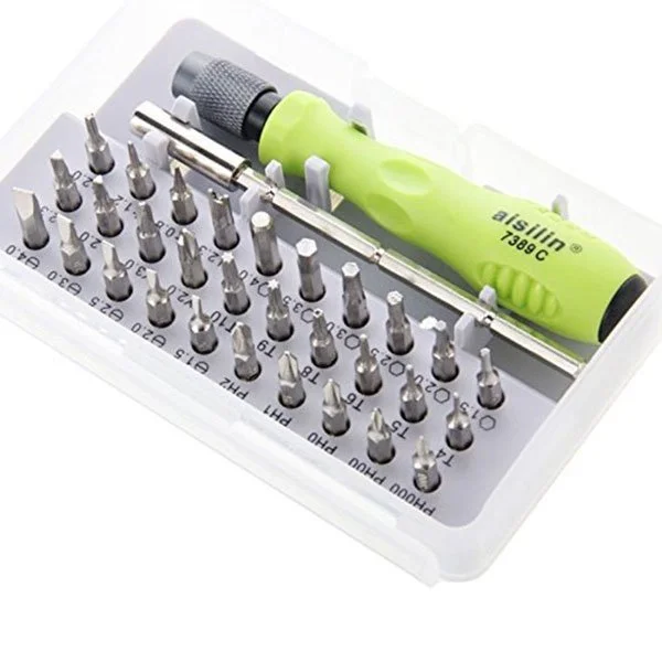 32 In 1 Precision Interchangeable Magnetic Screwdriver Sets Mini Screwdriver Bits Repair Tools Kit Set 7389C - Image 3