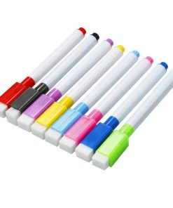 Alternative view of 8 Magnetic Whiteboard Marker Colour Pens