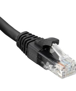 2m CAT5 Network LAN Cable Ethernet Patch Lead RJ45 – Black