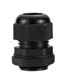 Alternative view of M25 IP68 Nylon Cable Gland 12mm – 15mm with Locknut, Conduit Size 11mm