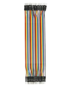 Alternative view of 40pcs Dupont Male to Male 20cm Jumper Wire Connectors
