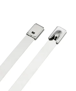 Alternative view of 7.9mm x 360mm Stainless Steel Silver Cable Ties – Pack of 100