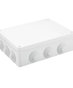 IP65 Waterproof White Surface Junction Box (255x200x80mm)